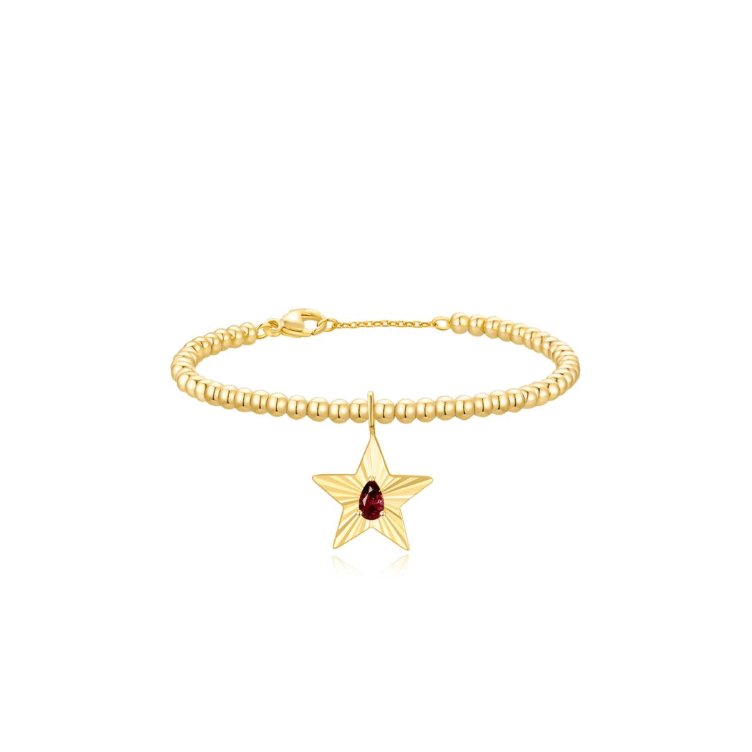 The Star Beaded Bracelet YG - Eclat by Oui