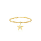 The Star Beaded Bracelet YG (Apr) - Eclat by Oui 