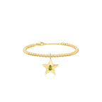 The Star Beaded Bracelet YG (Aug) - Eclat by Oui