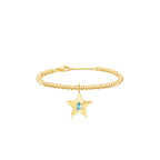 The Star Beaded Bracelet YG (Mar) - Eclat by Oui
