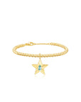 The Star Beaded Bracelet YG (Mar) - Eclat by Oui