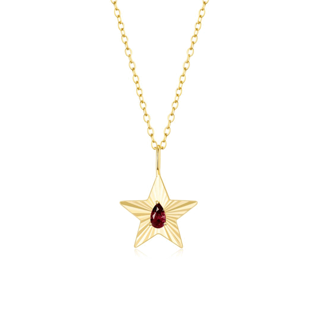 The Star Necklace YG - Eclat by Oui