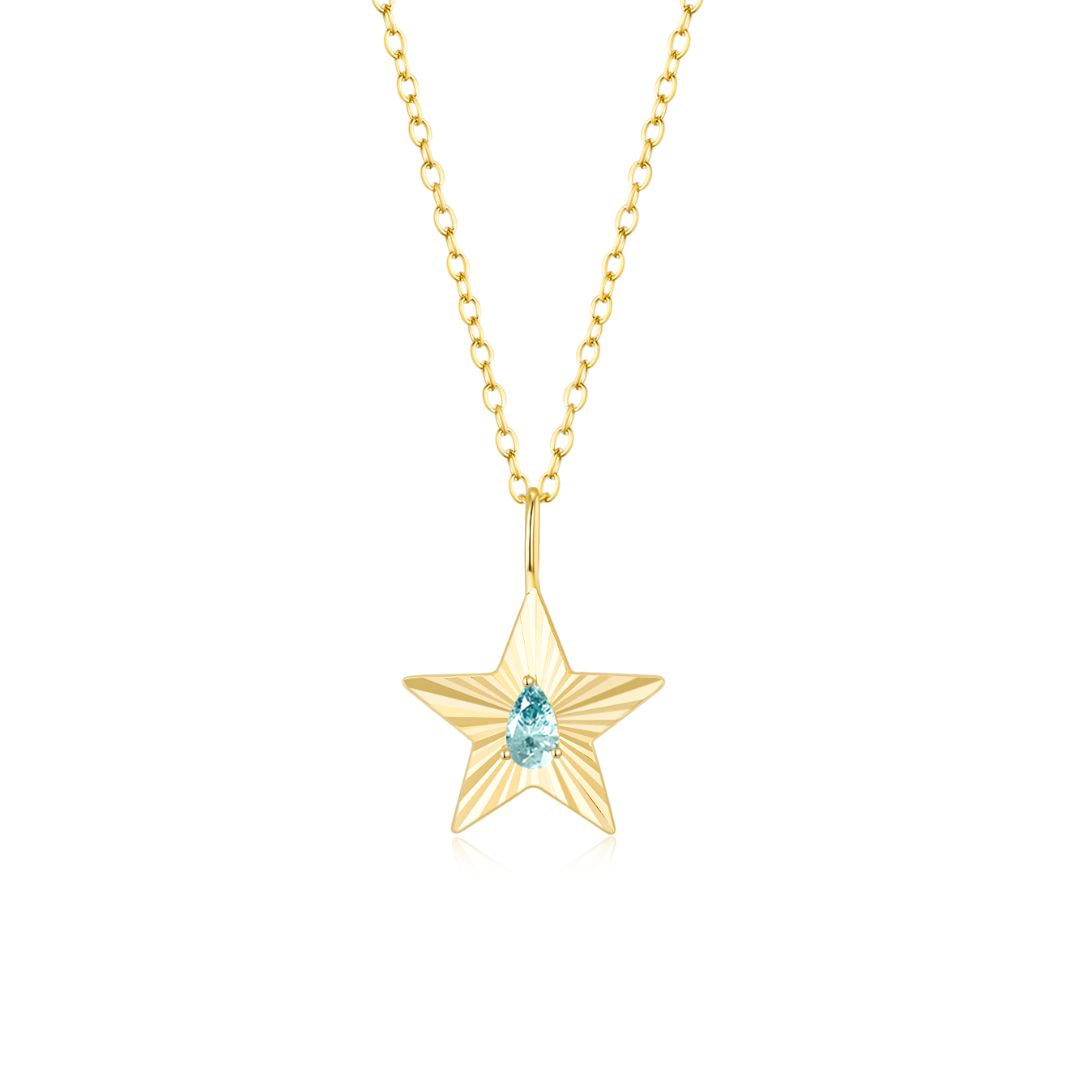 The Star Necklace YG (Mar) - Eclat by Oui