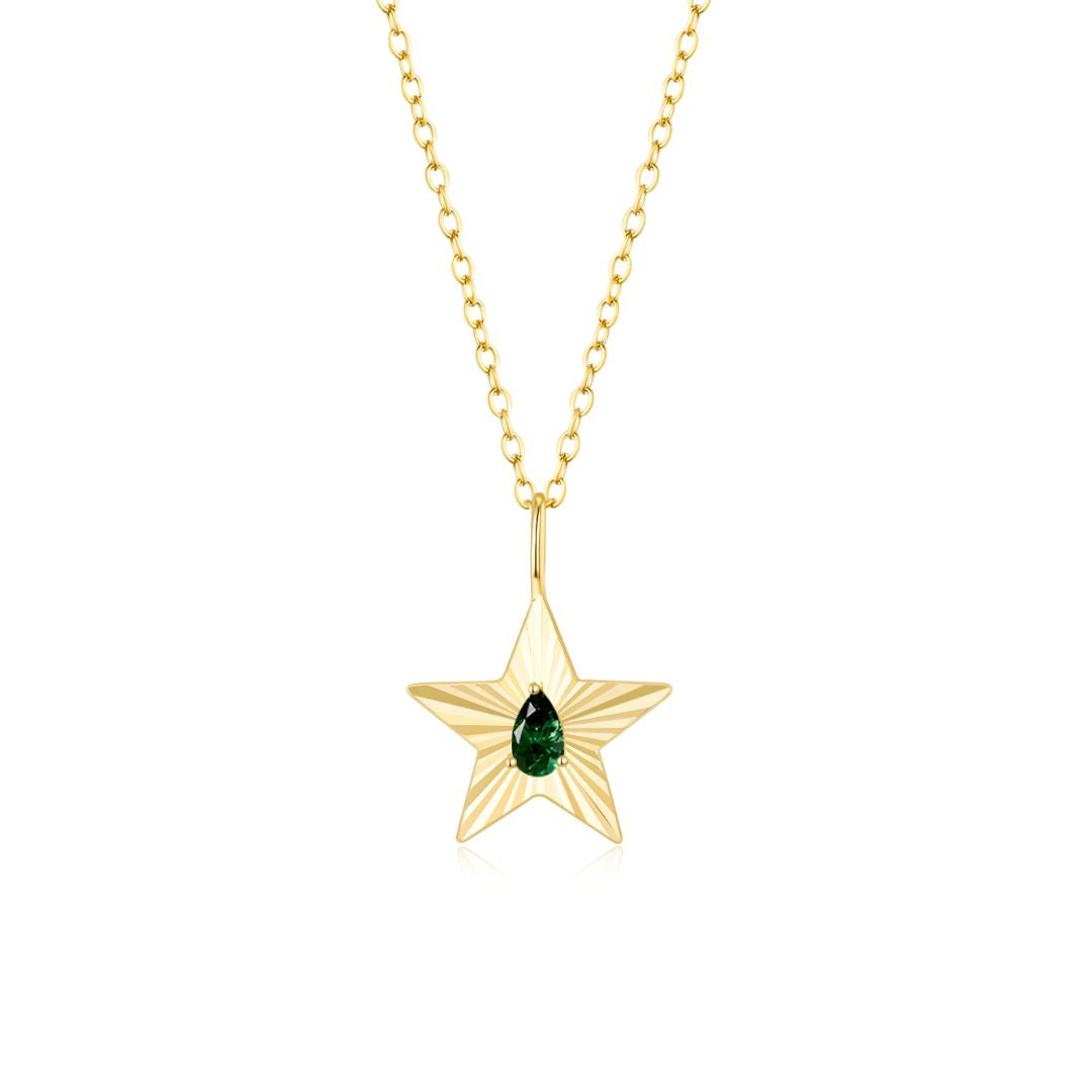The Star Necklace YG (May) - Eclat by Oui