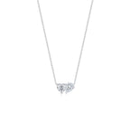 Toi et Moi Necklace (Heart + Pear) - Eclat by Oui