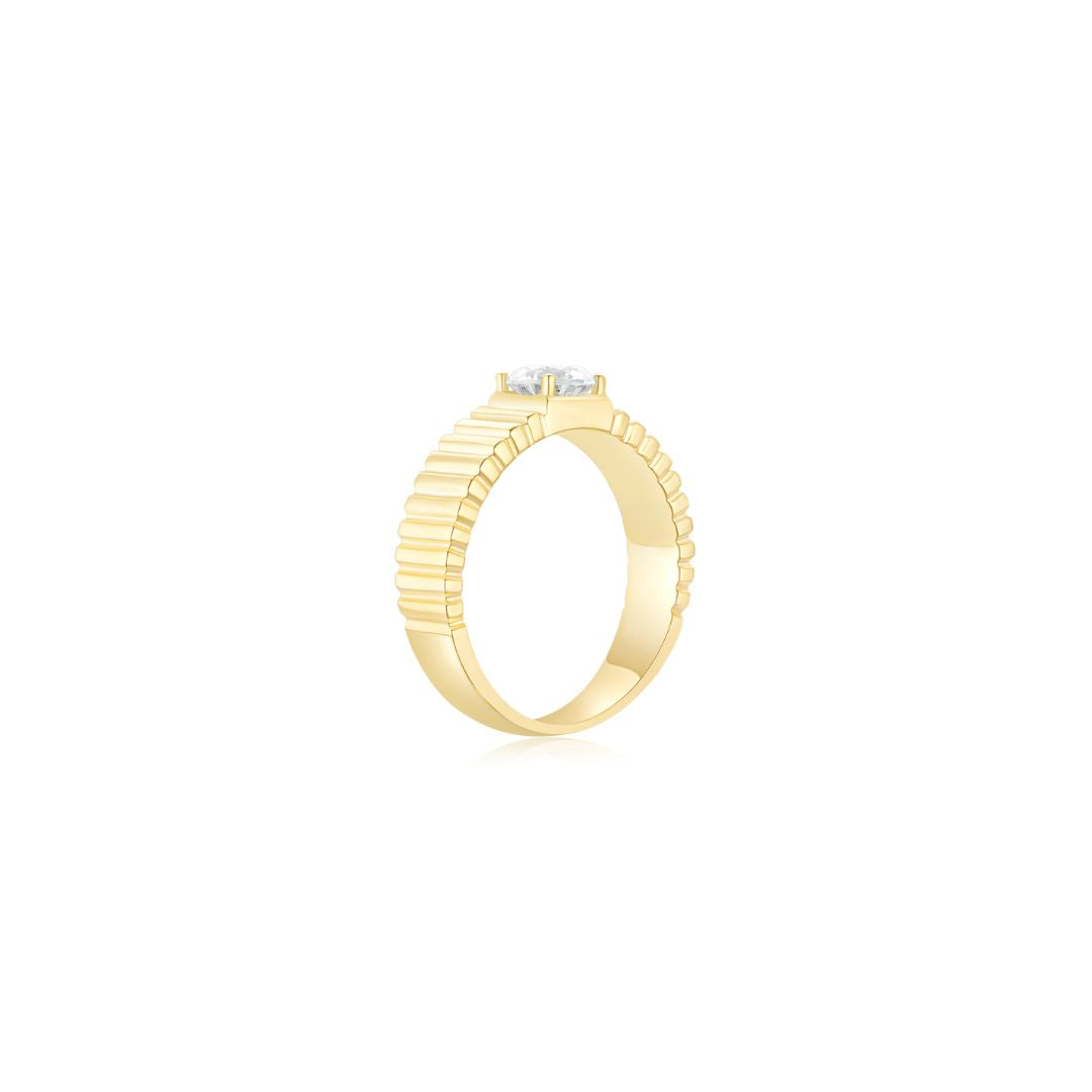 Trace Ring Side YG (Apr) - Eclat by Oui