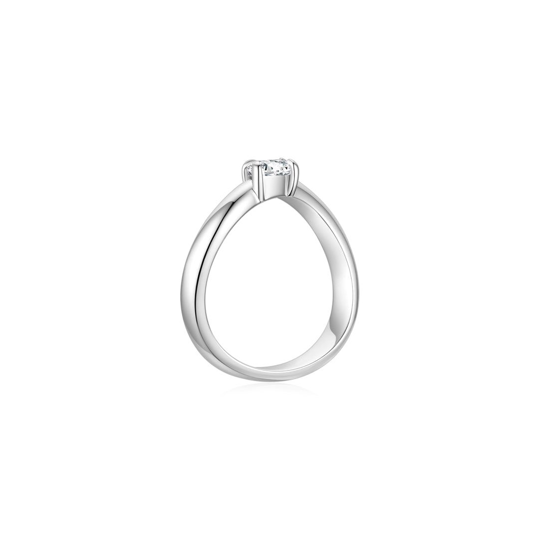 Wave Marquise Ring (Side) WG - Éclat by Oui