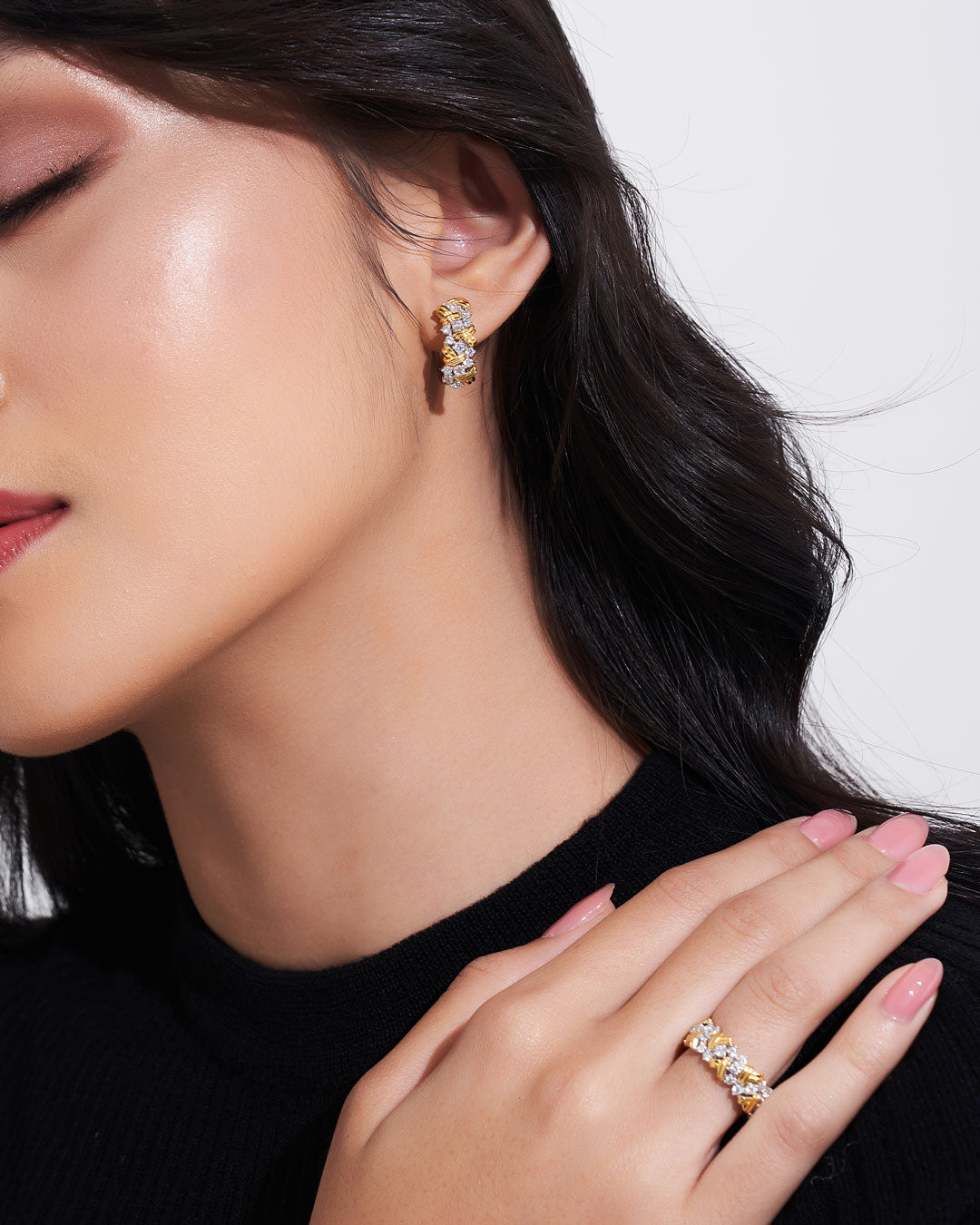 Woven Earrings (Model) - Éclat by Oui