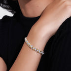 Woven Tennis Bracelet (Model) - Eclat by Oui