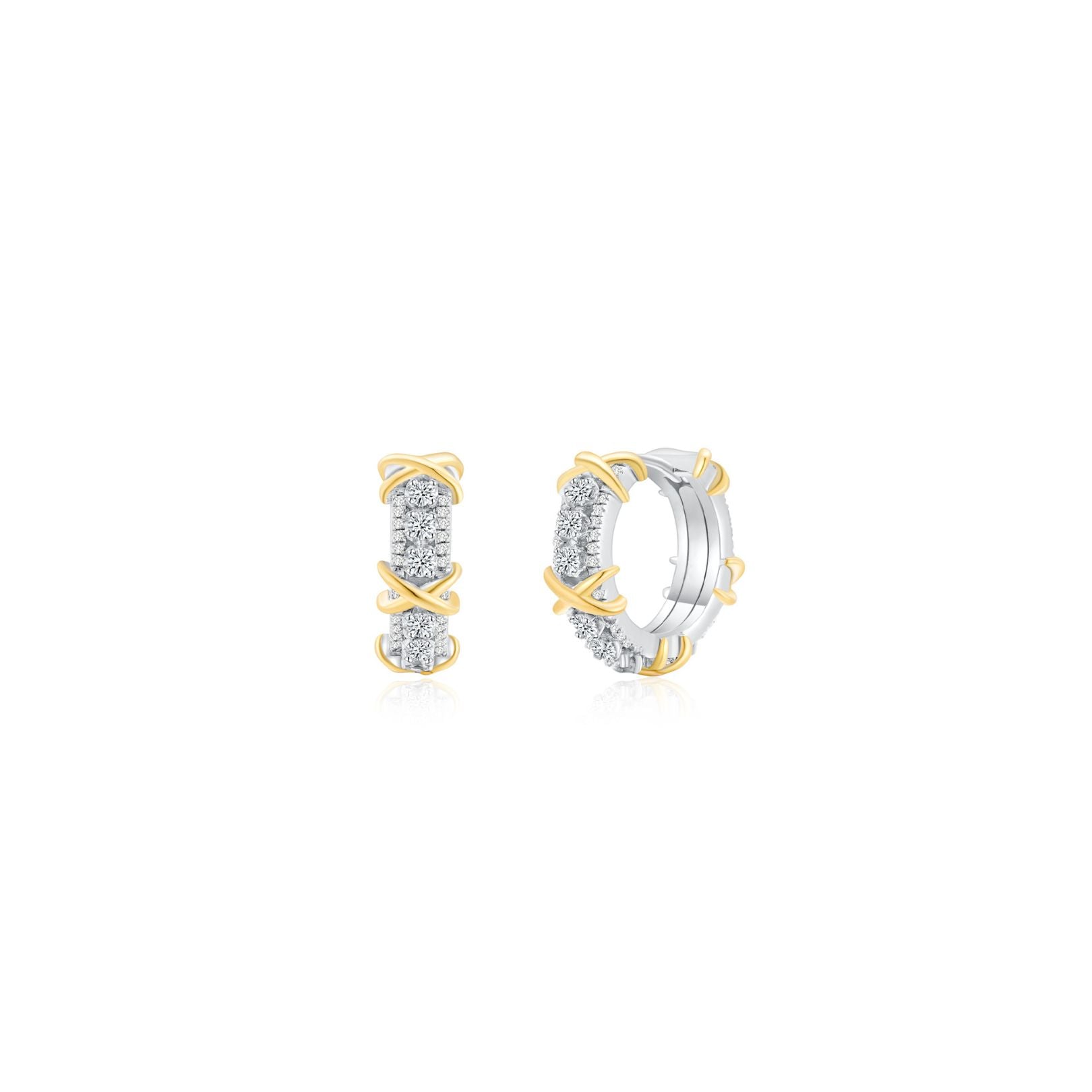 X-Factor Hoop Earrings - Eclat by Oui