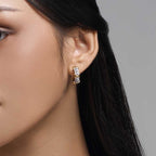 X-Factor Hoop Earrings (Model) - Eclat by Oui
