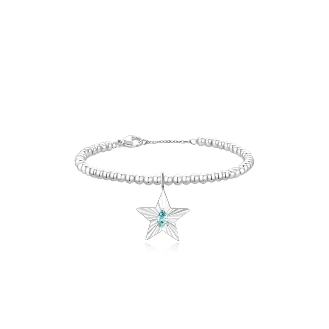 The Star Beaded Bracelet WG (Mar) - Eclat by Oui