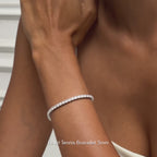 Éclat Tennis Bracelet 3mm (Video) - Éclat by Oui