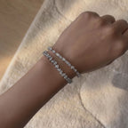 Lora & Nira Mixed Cut Tennis Bracelet (Video) - Éclat by Oui