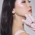 Smiley Face Hoop Earrings (Lifestyle) - Eclat by Oui