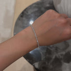 0.1CT Oval Tennis Bracelet (Video) - Éclat by Oui