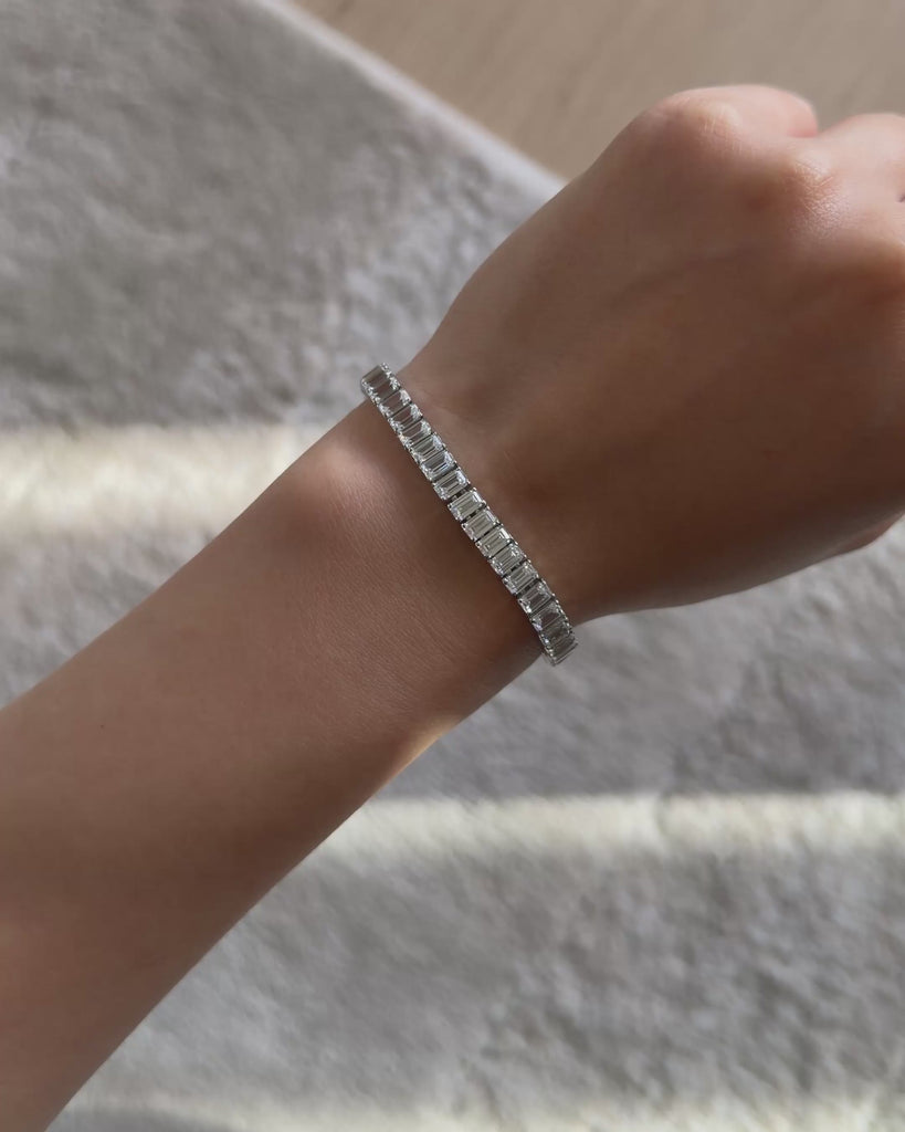 Emerald Tennis Bracelet (Video) - Éclat by Oui