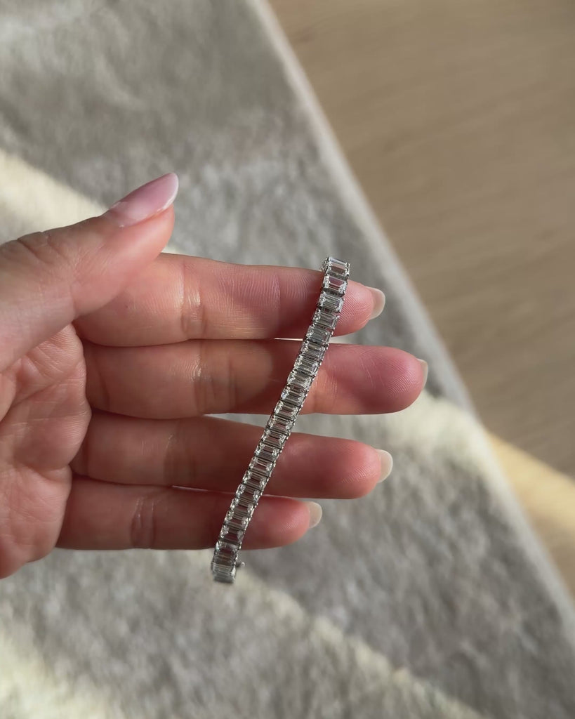 Emerald Tennis Bracelet (Video) - Éclat by Oui