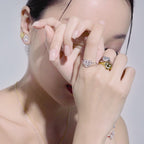 Smiley Face Signet Ring (Lifestyle) - Eclat by Oui