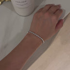 0.3CT Oval Tennis Bracelet (Video) - Éclat by Oui