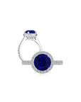 Annabelle in Blue Ring both - Eclat by Oui