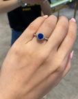 Annabelle in Blue Ring 1CT