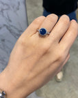 Annabelle in Blue Ring 2CT 