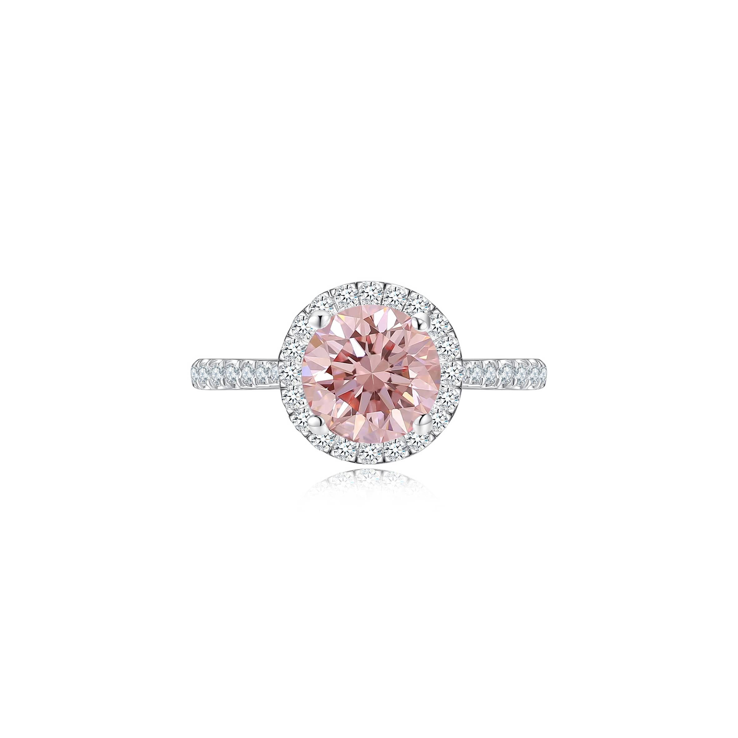 Annabelle in Pink Ring (2017 Pink) Front - Eclat by Oui