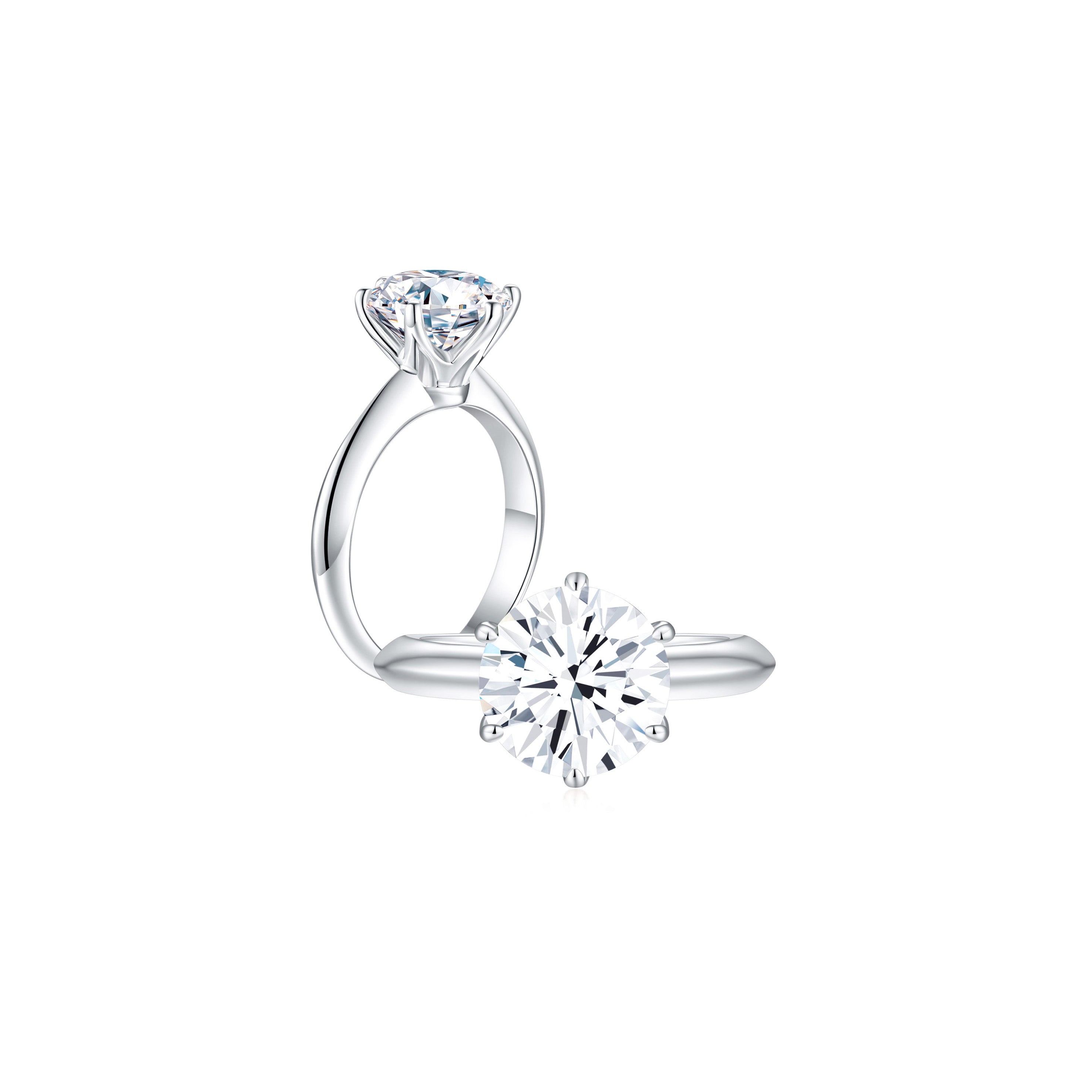 Éclat Classic Solitaire Ring both - Eclat by Oui