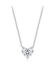Heart Solitaire Necklace (Front) - Eclat by Oui