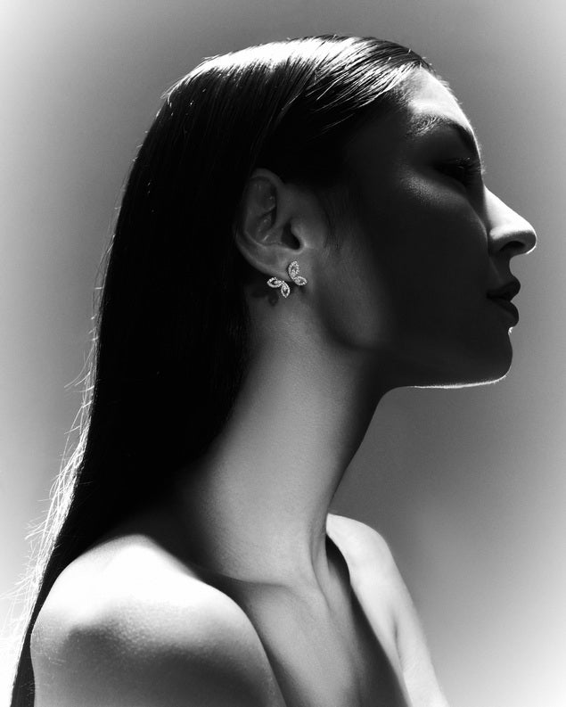 Vision Earrings (Model B&W) - Style Lease x Eclat by Oui