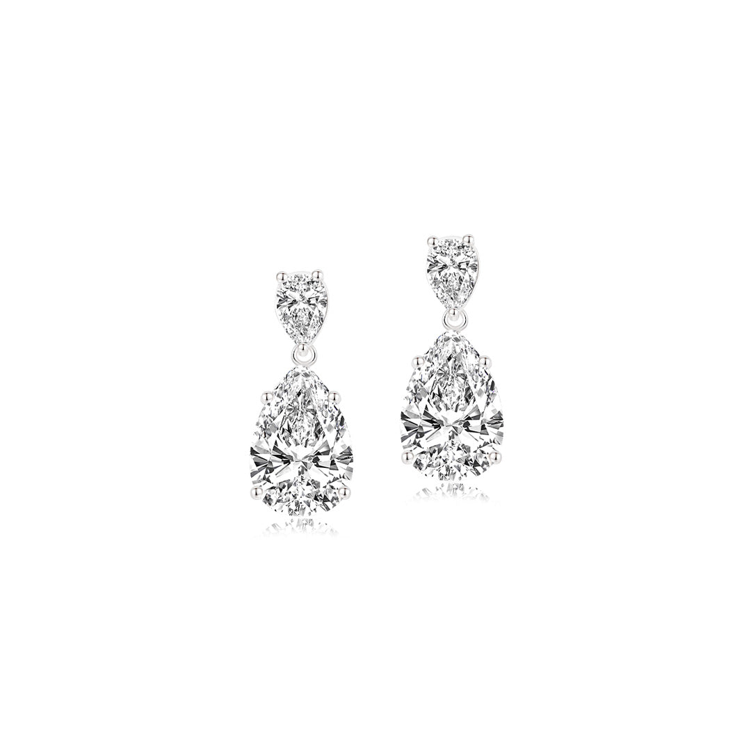Luminate Drop Earrings WG - Éclat by Oui