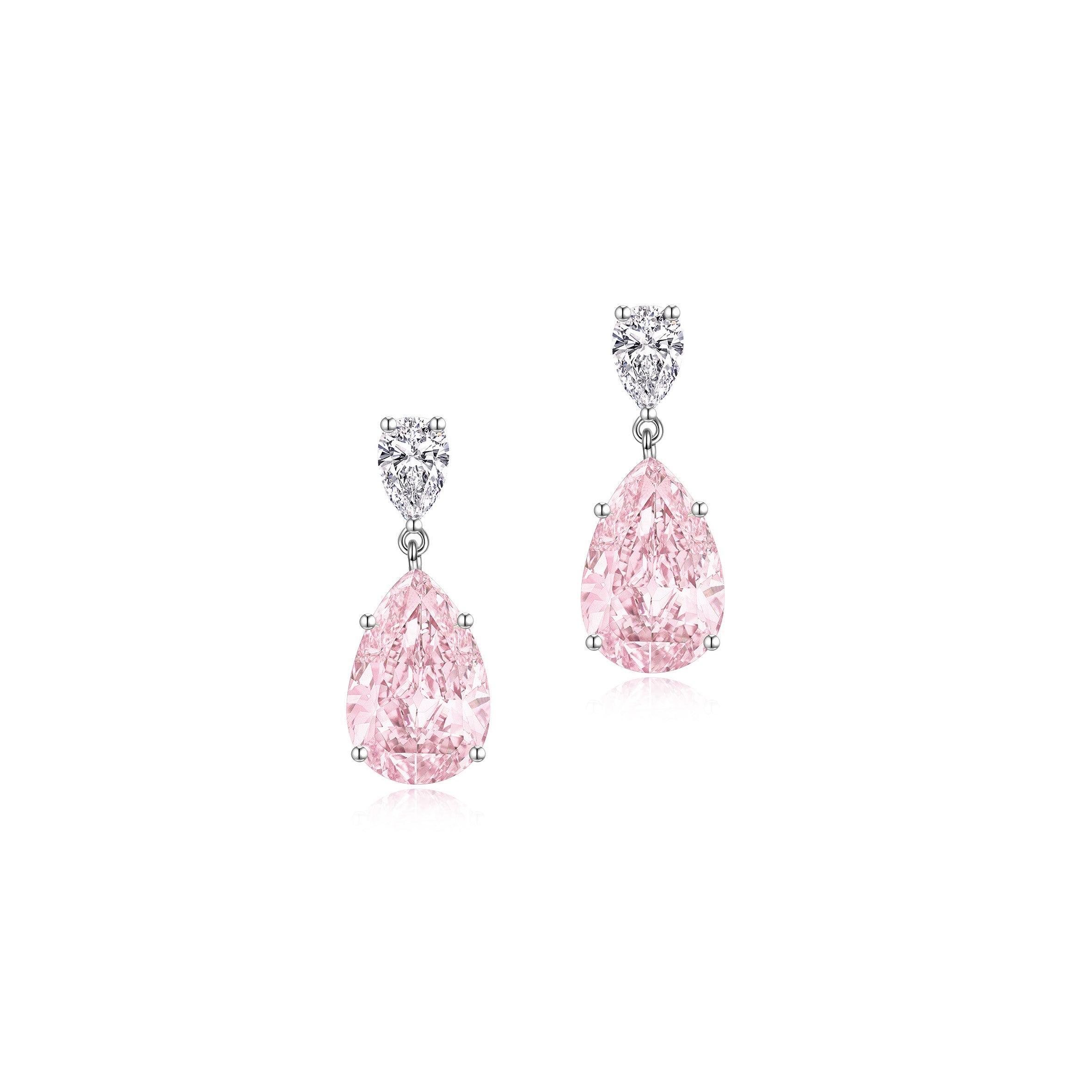Luminate Drop Earrings in Pink