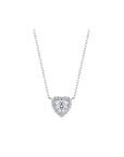 Mia Heart Halo Necklace - Eclat by Oui