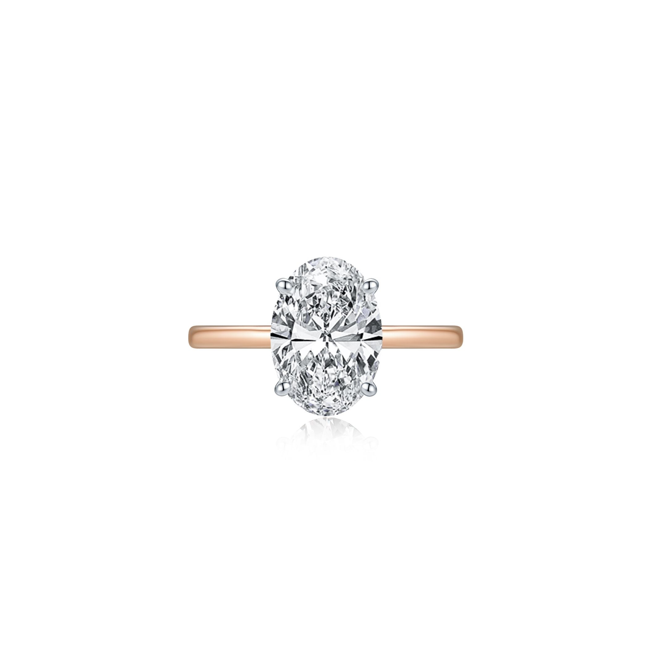 Super Skinny Band Oval Stone (Front) - Eclat by Oui
