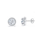 Round Halo Ear Studs - Eclat by Oui